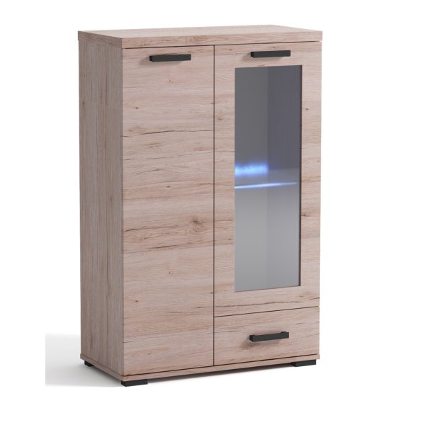 Kora Kommode mit Regalen und Schublade für das Wohnzimmer