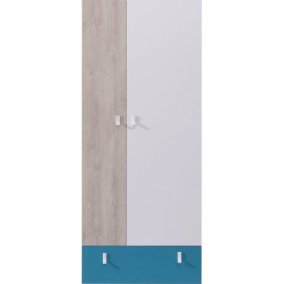 Lopi Möbelset geräumiger Kleiderschrank funktionaler Schreibtisch und Kommode Jugendzimmer Kinderzimmer Lieferung