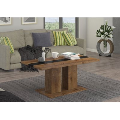 Nero Couchtisch Eiche Lefkas 110x60 cm | Wohnzimmer