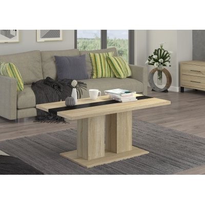 Nero Couchtisch Eiche Lefkas 110x60 cm | Wohnzimmer