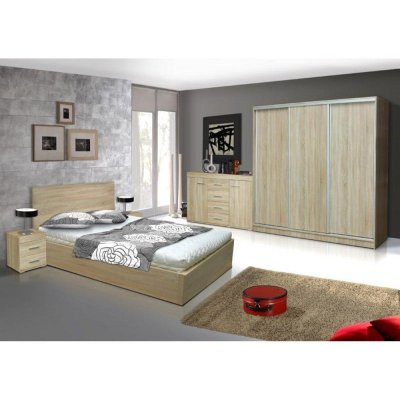 Marino Kommode 5 Schubladen Eiche sonoma 80 cm