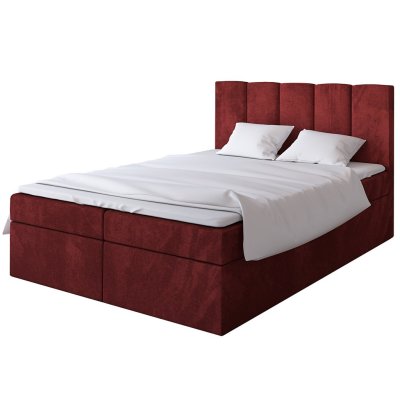 Tola Kontinentalbett/Boxspringbett mit Bettzeug mit Bettkasten grün für Schlafzimmer