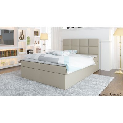 Natan Kontinentalbett/Boxspringbett verschiedene Farben mit Bettkasten Breite ab 120 cm