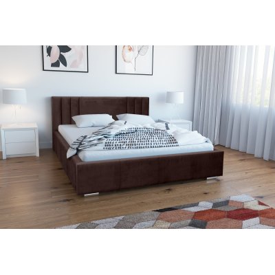 Presto Polsterbett mit Bettkasten verschiedene Farben 140x200