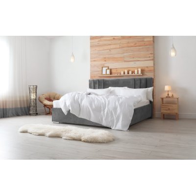 Presto Polsterbett mit Bettkasten verschiedene Farben 140x200