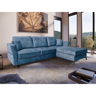 Tivio L-förmiges Ecksofa mit Schlaffunktion modernes Design